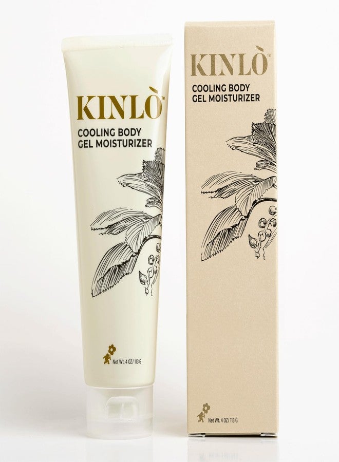 Kinlo Cooling Body Gel Moisturizer| Aloe Glycerin Menthol Tangerin Hydrating Body Lotion | Black Owned Skincare 4 fl oz Body Gel for Summer Weather - Image 1