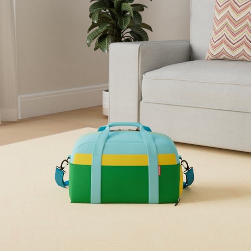 HawLander Kids Duffle Bag for Boys or Girls, Fit School Practice, or Overnight Travel (Green) - Image 2