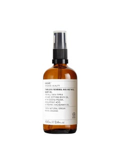 Evolve Organic Beauty  Natural Timeless Renewal BioRetinol Body Oil  Small Batch Vegan Clean Beauty 34 fl oz  100 ml
