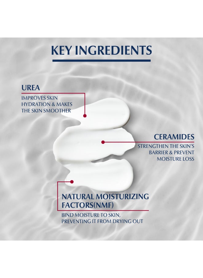 Eucerin - Urea Repair Plus 5% Urea Body Lotion, Instant 48-Hour Relief from Dry Skin  250ml - Image 1