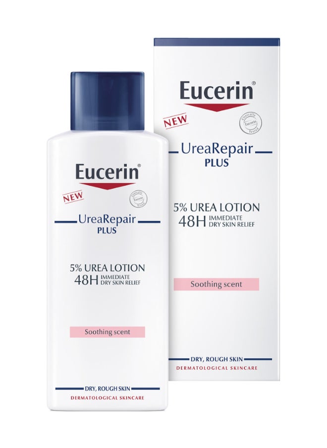 Eucerin - Urea Repair Plus 5% Urea Body Lotion, Instant 48-Hour Relief from Dry Skin  250ml - Image 1