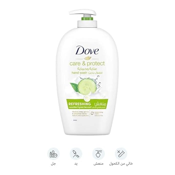 Dove Nourishing Secrets Hydrating Handwash Made with Cucumber & Green tea for Soft Smooth hands 500ML - Image 2