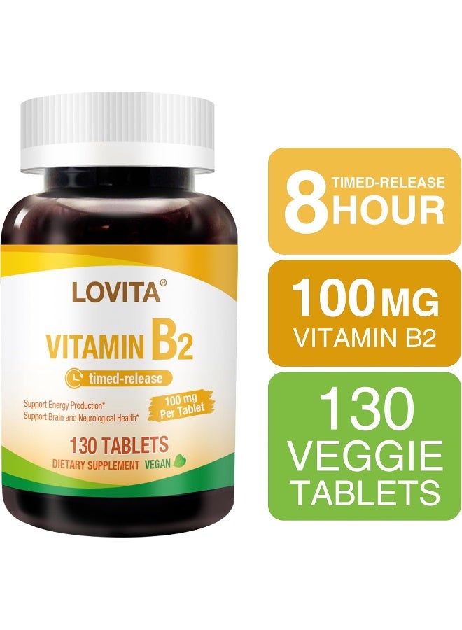 Lovita Vitamin B2 Timed Release Tablets for Adults - Image 3
