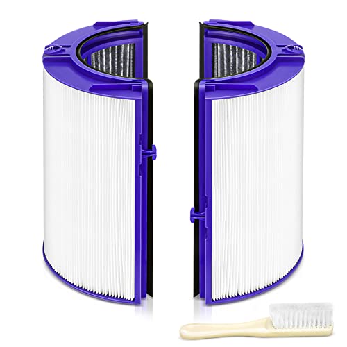isinlive Combi 360°Glass HEPA+Activated Carbon Filter For Dyson HP1 TP09 TP07 TP06 TP04 TP10 TP7A HP04 HP06 HP07 HP09 HP10 HP4A HP7A PH01 PH02 PH03 PH04 PH3A DP04 PC1 Air Purifier, #965432-01 - Image 1