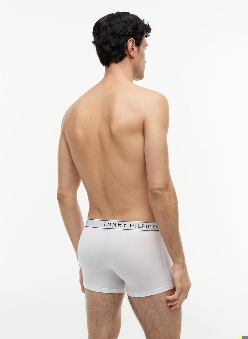 TOMMY HILFIGER 3-Pack Essential Logo Waistband Trunks - Image 5