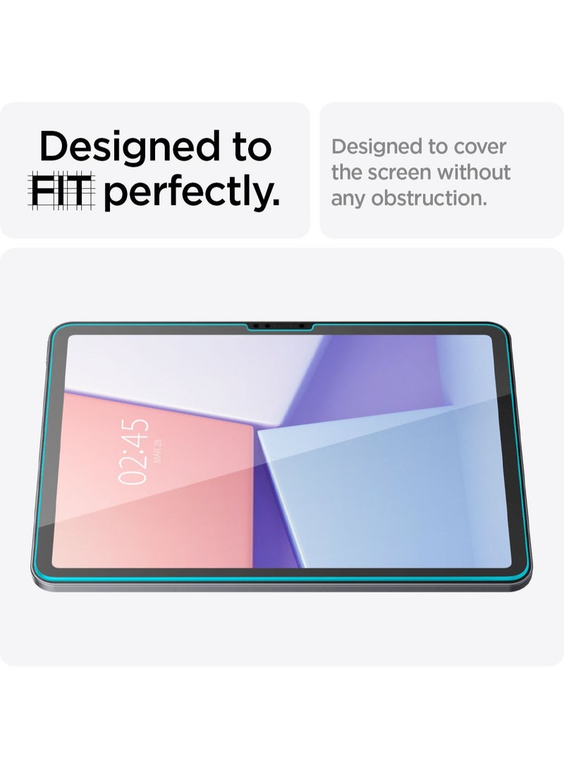 Spigen GLASTR EZ Fit for iPad AIR 11 inch M4 (2024) Screen Protector Premium Tempered Glass with Auto Align Technology - Case Friendly  - Image 5