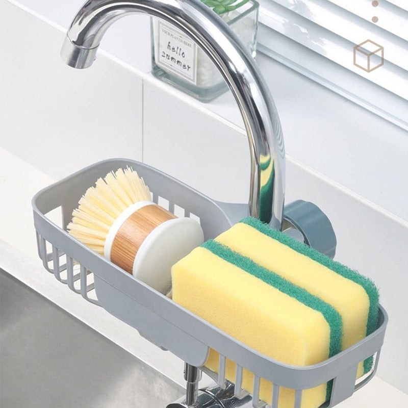 Cyrox Plastic Kitchen Bathroom Shower Lifting Storage Shower Caddy Tray Hanger for Soap Bars Sponges Shampoo Storage Organizer (1Pcs) - Image 1