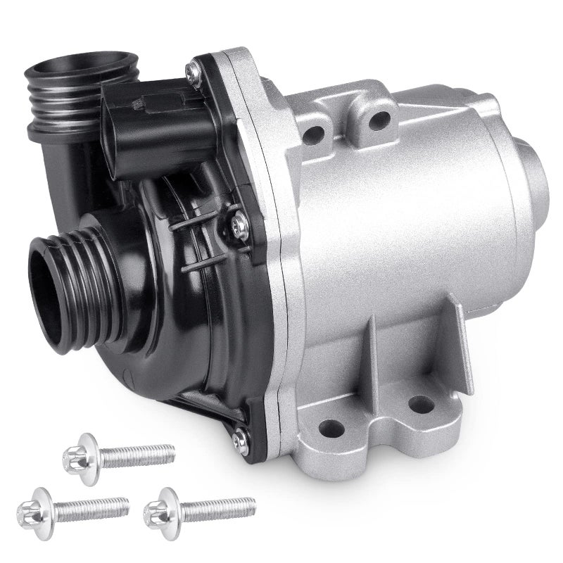 JDMON Electric Engine Water Pump Replacement for BMW 640i 535i 740i 740Li 135i 335i 335is 335xi 535xi 135is X1 X3 X4 X5 X6 Z4 E60 E61 E82 E88 E90 F01 30L L6 Replace 11517586929