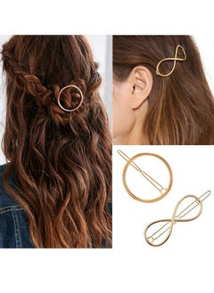 15Pcs Gold Minimalism Hair Clips, Dainty Feather Hollow Geometric Clasps, Moon Triangle Circle Bow Infinity Hairpin, Star Cat Hair Clip for Girl Women with Thick Hair Styling - pzsku/Z97F6C3FBC105792795F0Z/45/_/1740461745/5017a766-0a7f-4ae0-80aa-7e663ec80629