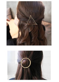 15Pcs Gold Minimalism Hair Clips, Dainty Feather Hollow Geometric Clasps, Moon Triangle Circle Bow Infinity Hairpin, Star Cat Hair Clip for Girl Women with Thick Hair Styling - pzsku/Z97F6C3FBC105792795F0Z/45/_/1740461748/3e6d372e-58f3-444b-88c4-df76548bbe62