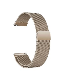 Replacement Strap For Huawei Watch 3 / 3 Pro Milanese Stainless Steel Watch Band Champagne Gold