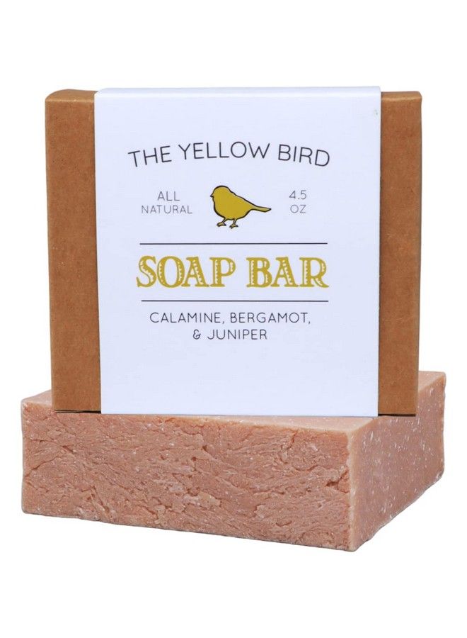 The Yellow Bird Yellow Bird Handmade Natural Calamine Bar Soap Organic Cleanser For Bath Face And Body. - Image 2