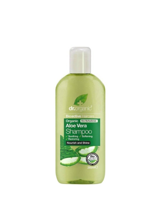 dr.organic Dr. Organic Aloe Vera Shampoo 265ml - Image 1