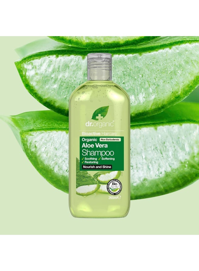 dr.organic Dr. Organic Aloe Vera Shampoo 265ml - Image 3