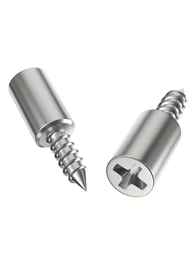 40 Pcs Black Shelf Screws With Non Slip Rubber Sleeves For Cabinets Glass Panels Wardrobes - Image 5