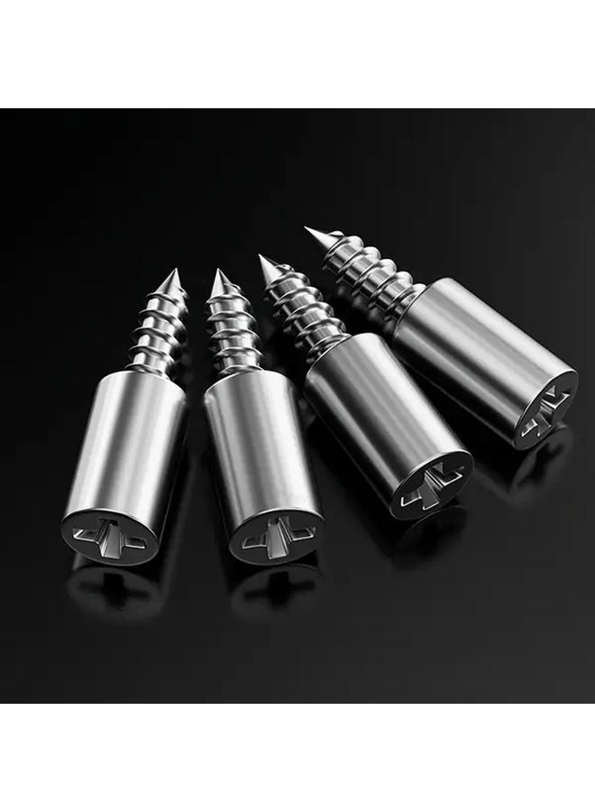 40 Pcs Black Shelf Screws With Non Slip Rubber Sleeves For Cabinets Glass Panels Wardrobes - Image 3