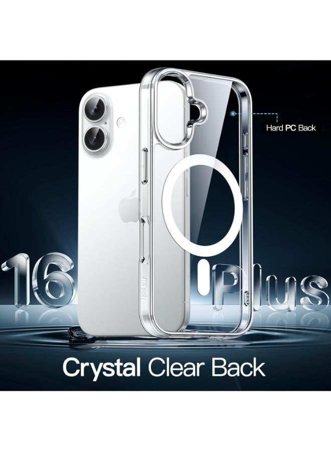 جراب حماية لموبايل آيفون 16 بلس (iPhone 16 Plus), مجموعة مكونة من حافظة حماية مضادة للخدش والاصفرار على المدى القريب ويدعم الشحن اللاسلكي ماج سيف, واقي شاشة مضاد للكسر للخصوصية (لقافة), و واقي كاميرا زجاجي, مجموعة كاملة لحماية جهازك من الخدوش والسقوط والكسر (3in1) - Image 5