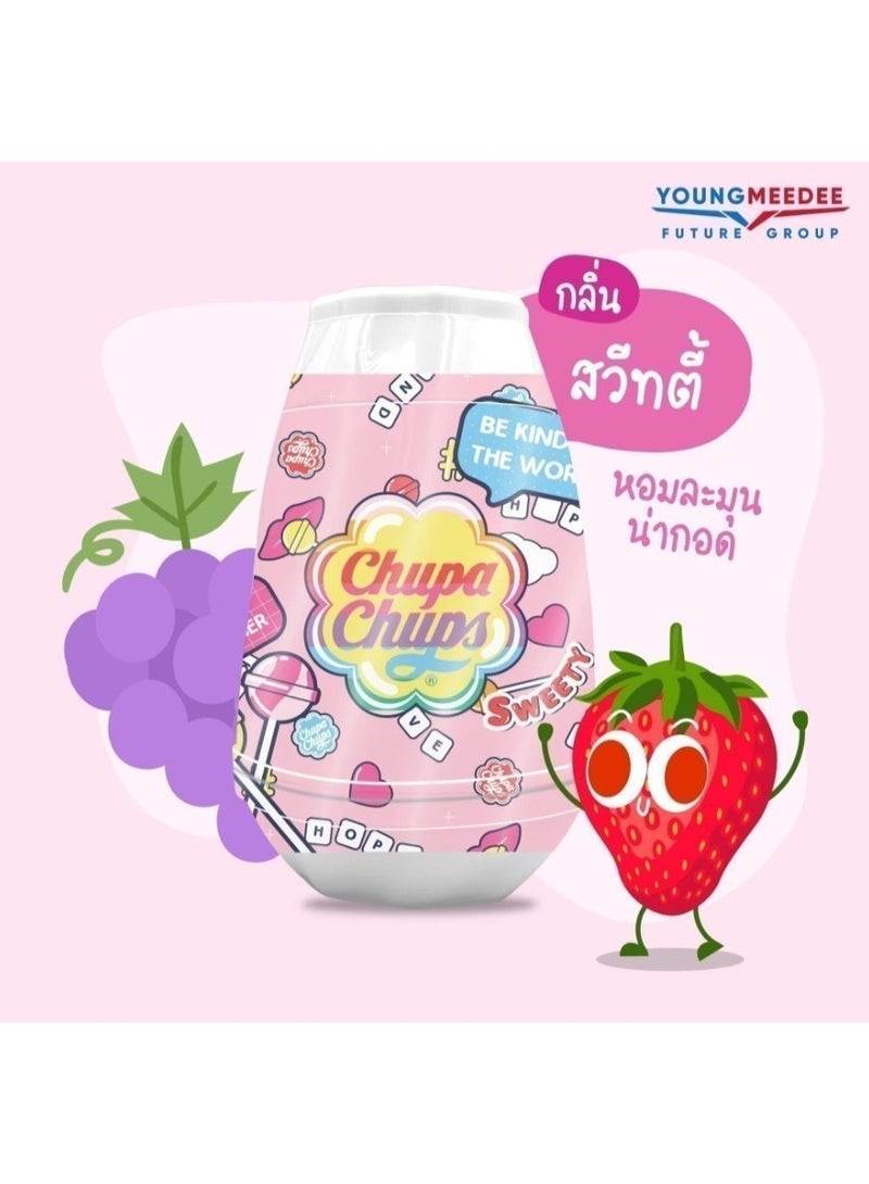 Chupa Chups Sweety Air Freshener Gel XXL 230g – Long Lasting Sweet Candy Fragrance for Car, Home & Office - Image 2
