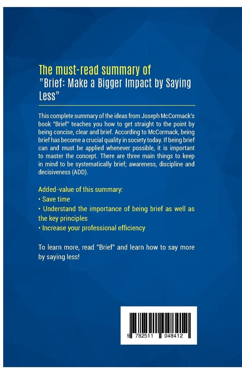 Summary: Brief: Review and Analysis of McCormack's Book - Image 2