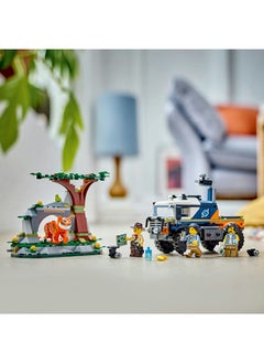 LEGO City Jungle Explorer Off-Road Truck Toy Building Set For Kids Aged 6 And Over, Fun Birthday Gift Idea, Off-Road Vehicle, 3 Adventurer Minifigures, Tiger Figure 60426 (314 Pieces)  - Image 5