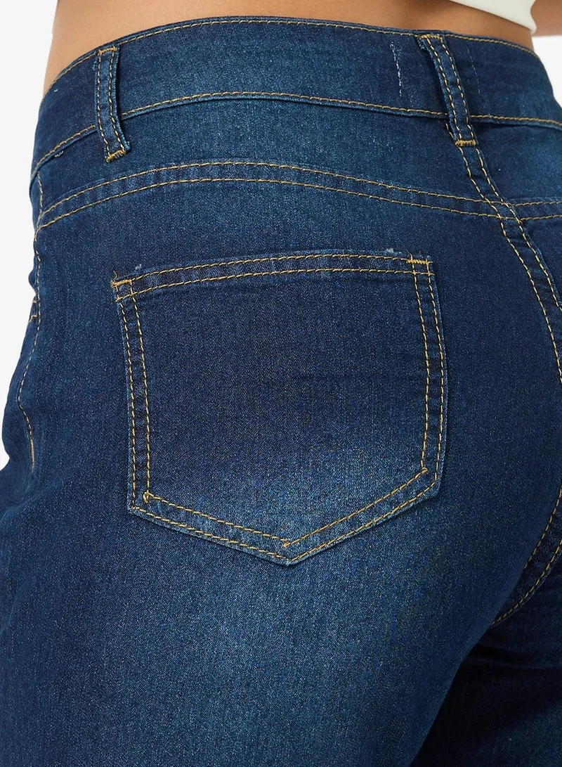 Ginger  High Rise Flared Jeans for Women | Best Price UAE