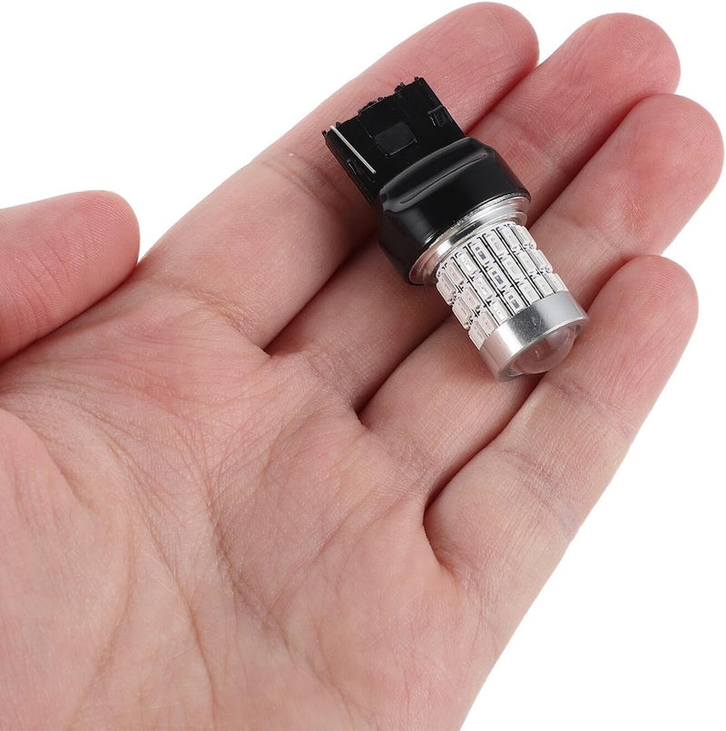 2pcs 7440 Red LED Brake Tail Light Bulbs for Automotive Turn Signal and Rv Rear Brake Lights Replacement - Image 4