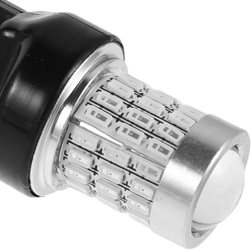 2pcs 7440 Red LED Brake Tail Light Bulbs for Automotive Turn Signal and Rv Rear Brake Lights Replacement - Image 3