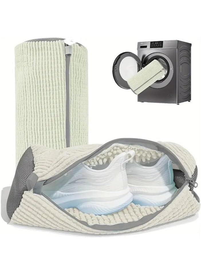 zoba Shoe, boot, and sneaker washing bag - Washing machine shoe bag - Reusable and hanging shoe washing bag for washer and dryer, washing machine shoe bag for all types and sizes of shoes - Image 5