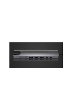 Generic 8in1 USB C Hub, Type-C Hub/Adaptor, Laptop Dock, Docking Station, 4K Display, Compatible with Windows, MacOS (USB3.0 Ports, DP, Type-C Data,M-Ethernet, SD/TF, etc), Tek-sailing TSDS801  - Image 4