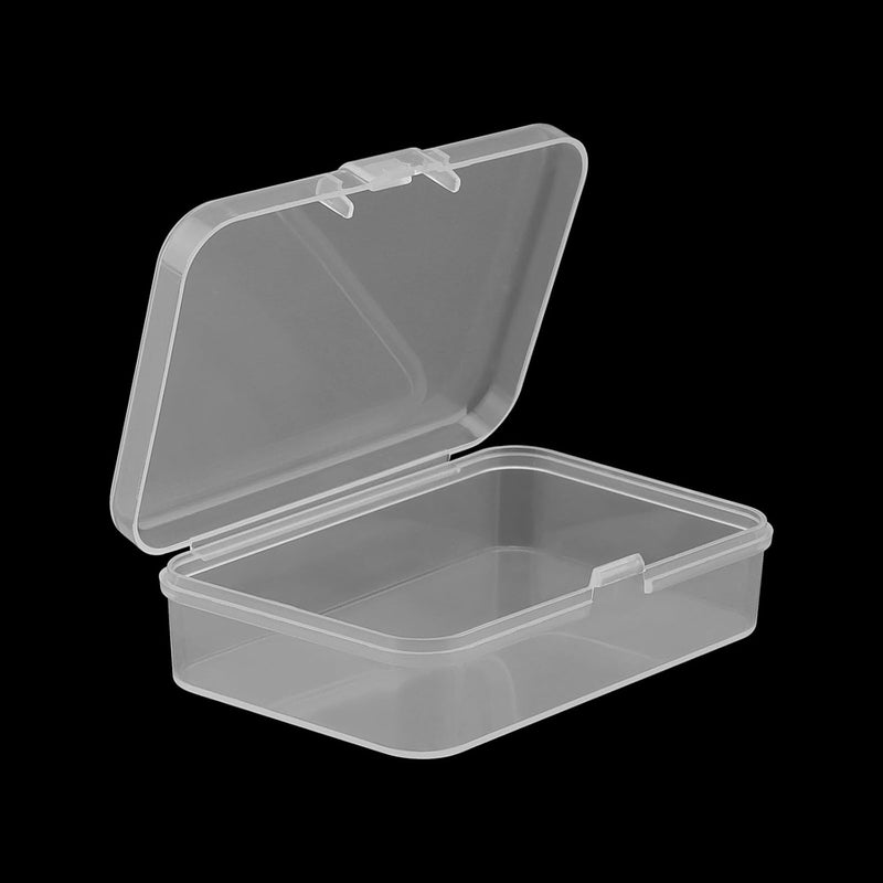 MANCHAP 30 Pack Mini Bead Storage Box, 7.5 x 5 x 2cm Clear Plastic Beads Containers Storage Case for Jewellery, Beads - Image 3