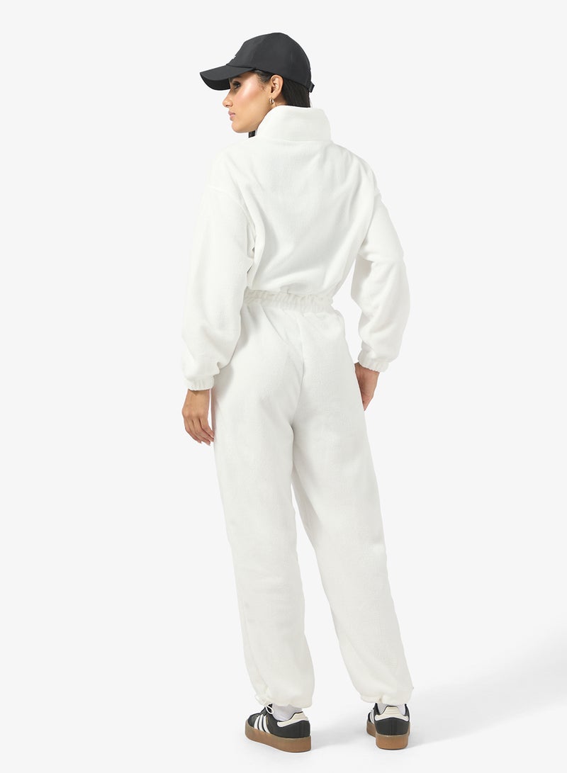 جينجر بدلة نوم بغطاء رأس وسحاب من الصوف - Image 2