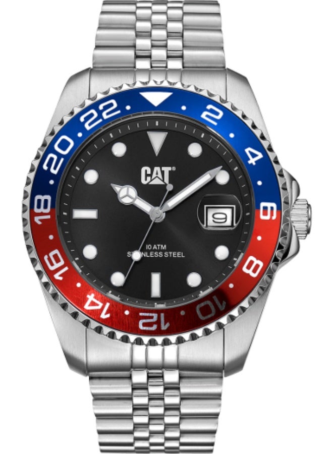 CATERPILLAR CAT Caterpillar Mens Watch R-Type (AO.141.11.128), Silver - Image 1
