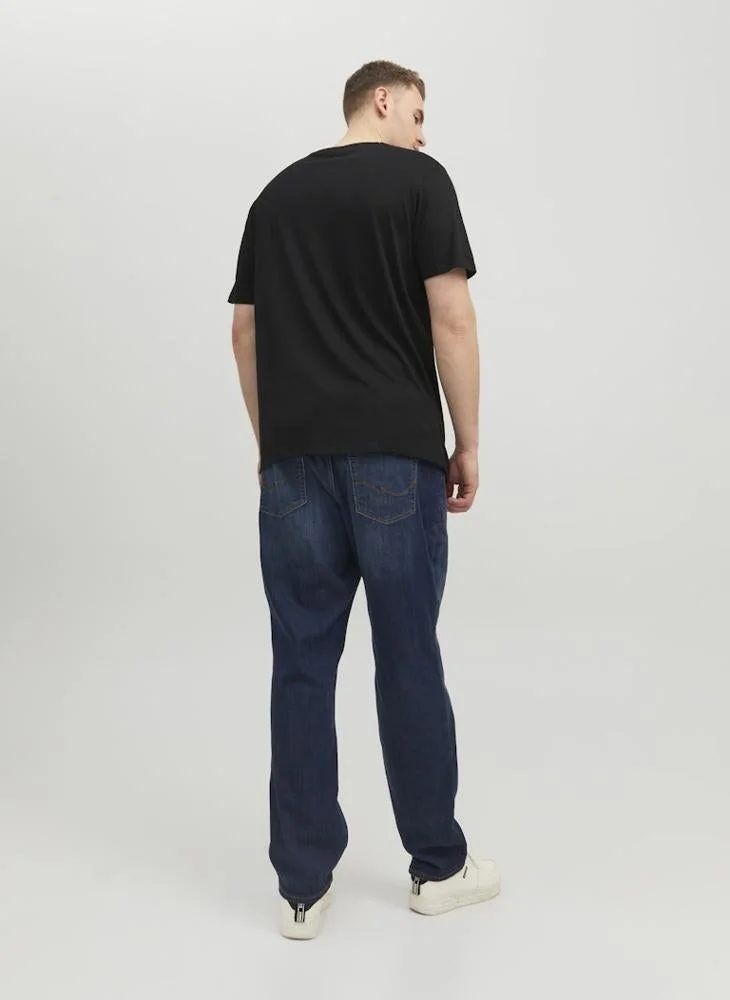 JACK & JONES Logo Crew Neck T-Shirt