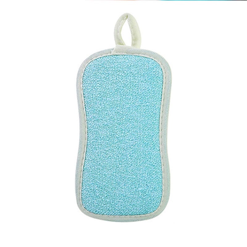 Double Sided Kitchen Cleaning Sponge Scrubber For Dishwashing And Bathroom Accessories - Image 2
