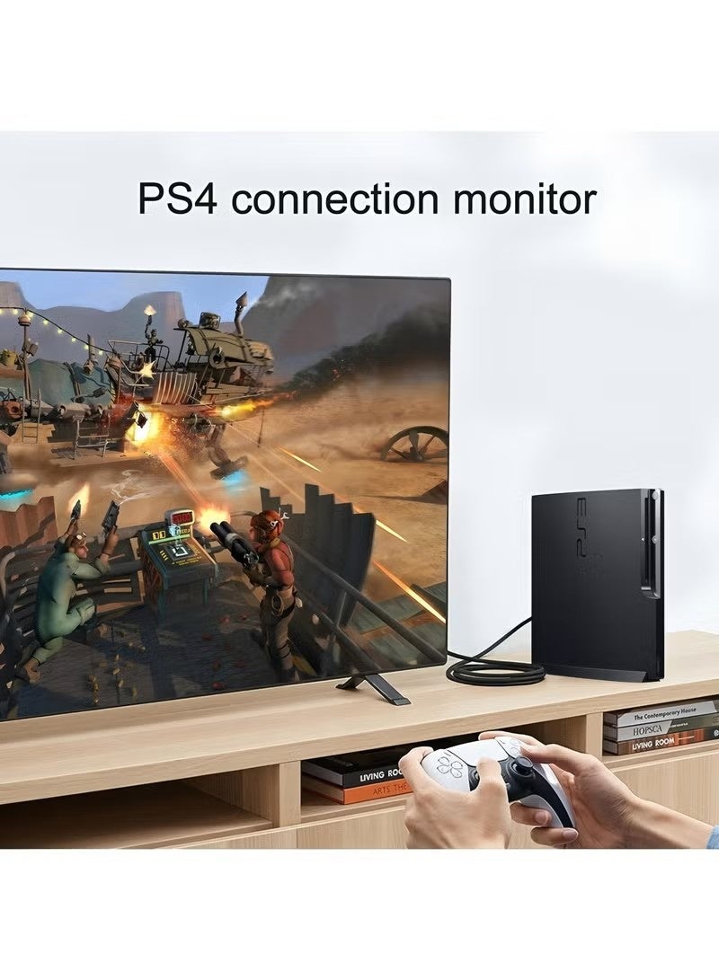 محول DVI إلى HDMI، عبوتان من محول HDMI إلى DVI-D ثنائي الاتجاه مع موصلات مطلية بالذهب - Image 3