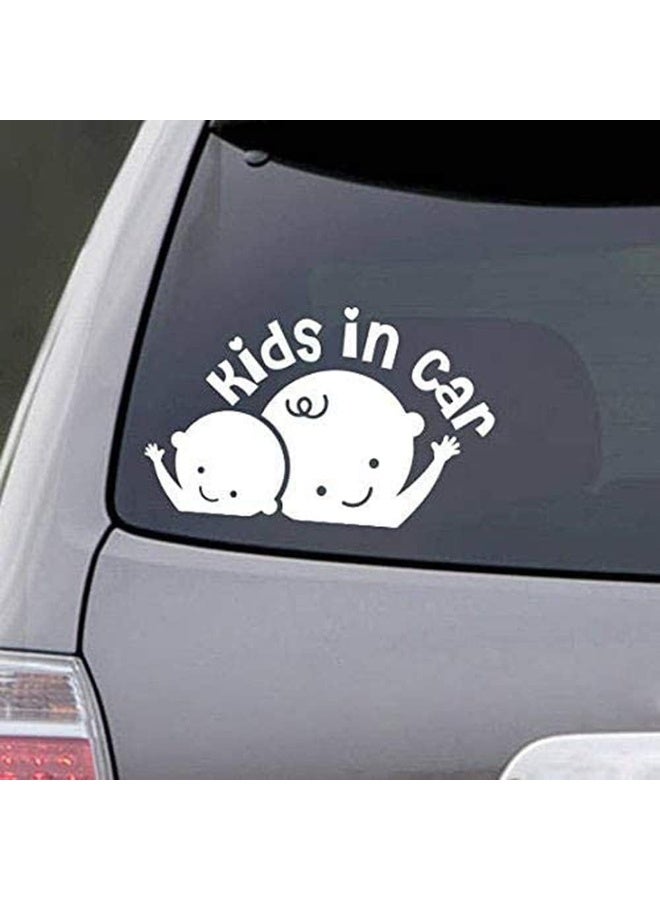 Kids in Car Decal Baby in Car Sticker Baby on board car decal Cute Baby Decal Kids on board decal - Image 1