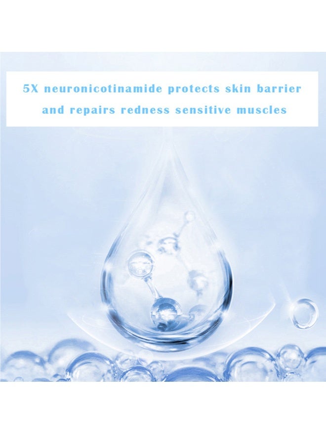 Ceramide Barrier Repair Face Serum, Hydrating Anti-Wrinkle Line Erasing Facial Serum With Niacinamide Hyaluronic Acid, Day Night Skin Care For Men & Women - Image 5