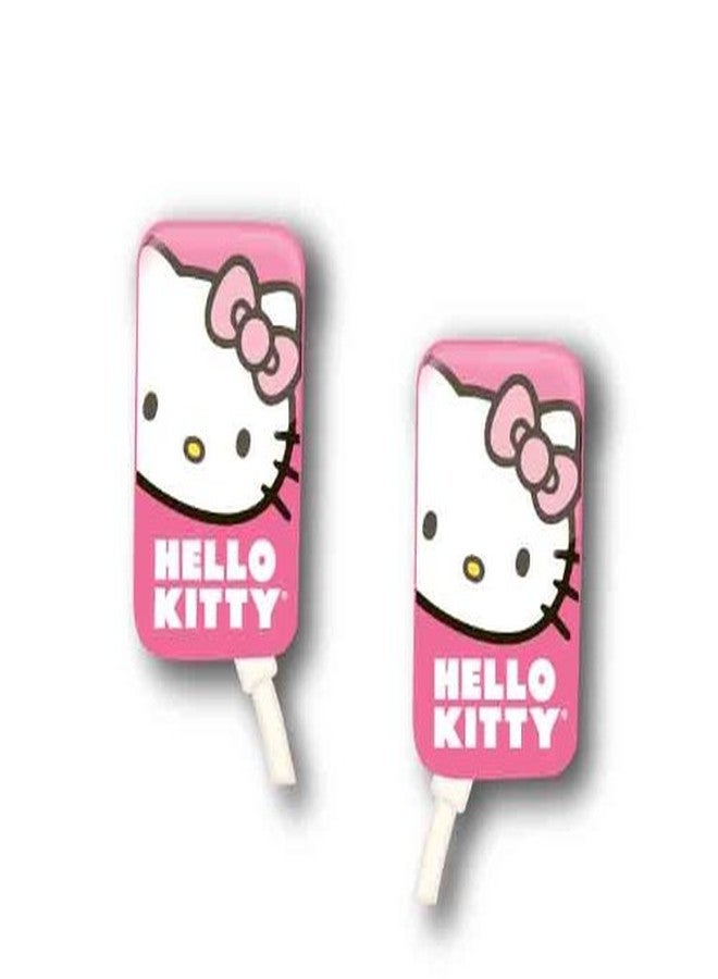 Sakar Hello Kitty Earbuds - White/Pink (11409-HK) - Image 2