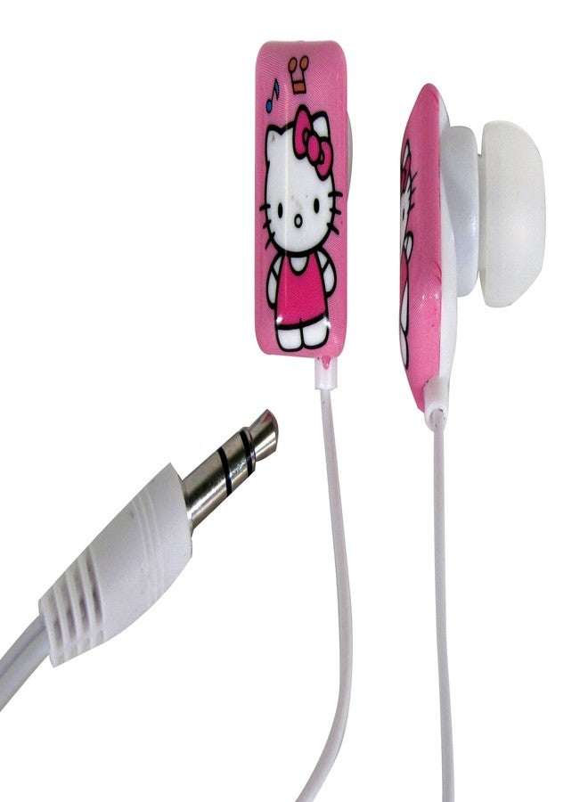 Sakar Hello Kitty Earbuds - White/Pink (11409-HK) - Image 3