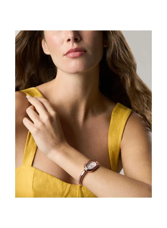 FOSSIL ES5472 Mother of Pearl Dial Analog Watch Bracelet