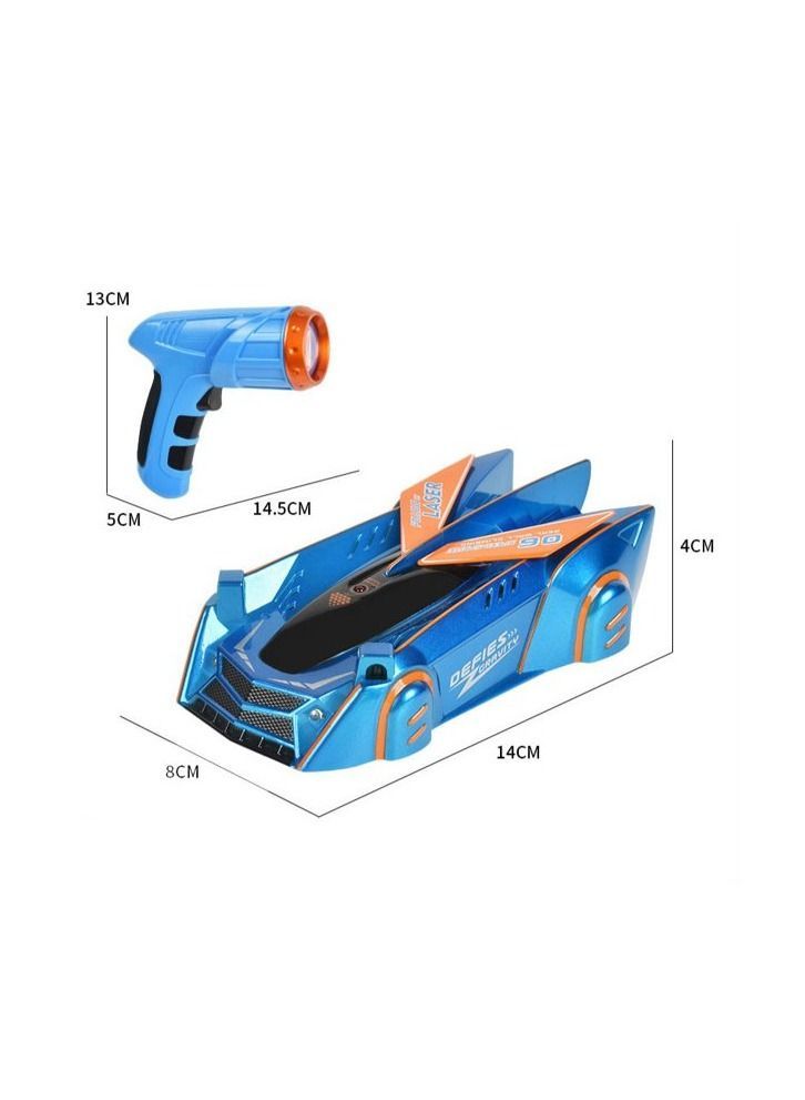 Y&D Wall Floor Climber Racer Infrared Control Racing Car for Kids Toy Ceiling Rotating Stunt 360 Degree Rolling, Red Follow Light Mini LED Lights Best Gift Boys and Adults - Image 4