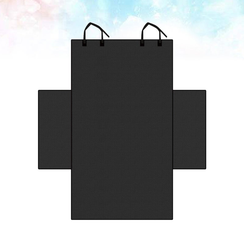 2pcs Car Pet Dog Cushion Car Trunk Pet Car Mat Scratch Resistant Washable and Foldable (Black) - Image 4