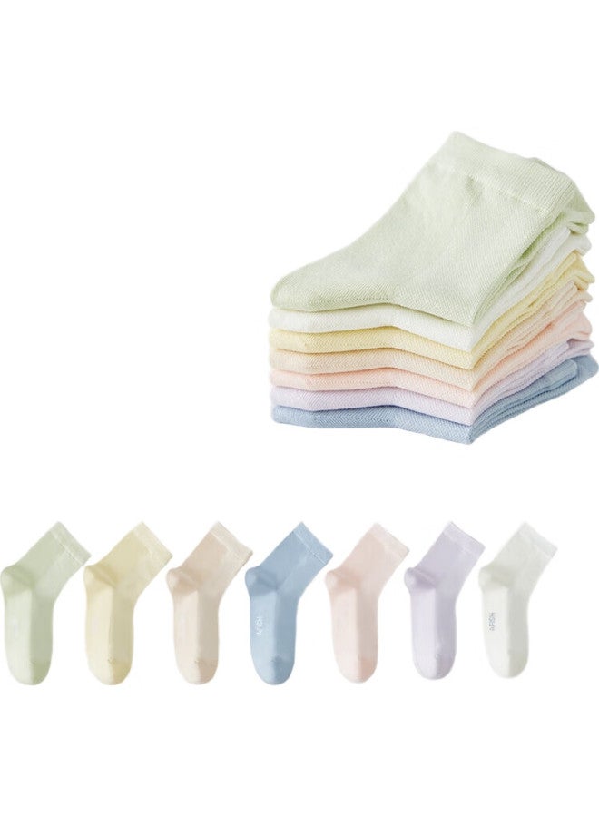 A Fish Women'S Socks, 7A Grade Antibacterial And Odor-Resistant Cotton Socks, Spring And Summer Long Socks, Breathable Athletic Cotton Socks, Sweat-Absorbing - Image 3