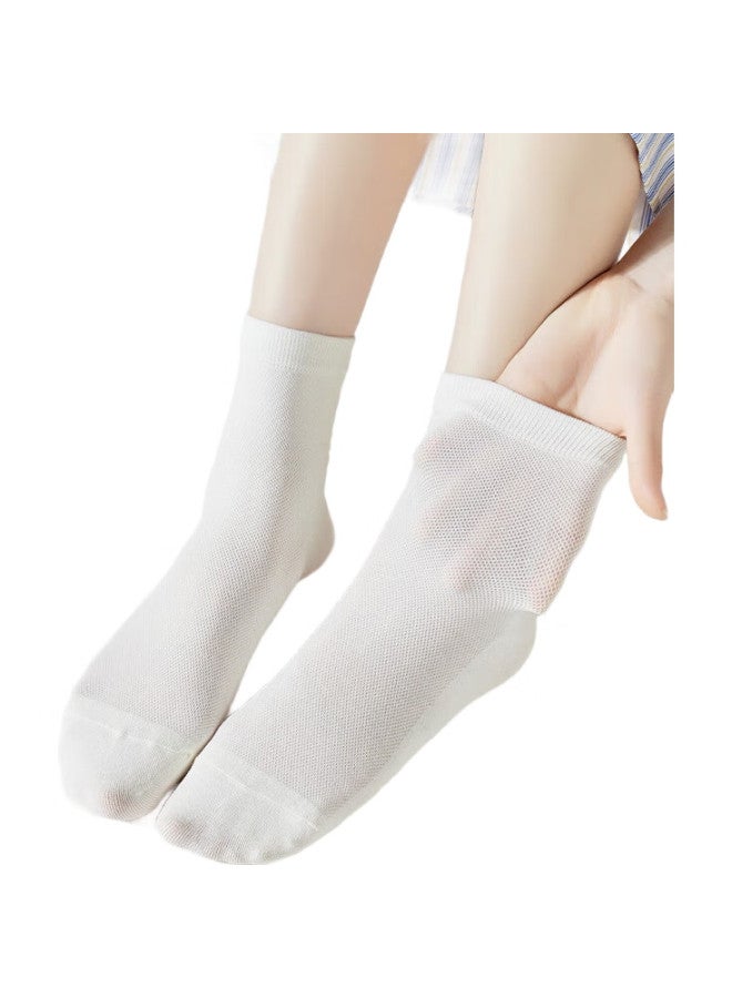 A Fish Women'S Socks, 7A Grade Antibacterial And Odor-Resistant Cotton Socks, Spring And Summer Long Socks, Breathable Athletic Cotton Socks, Sweat-Absorbing - Image 2