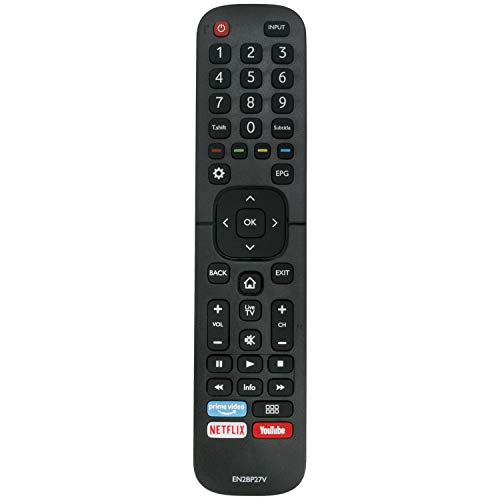 Allimity EN2BP27V Replacement Remote Control fit for VU LED TV LED40K16 LEDN50K310X3D LTDN55XT780XWAU3D LTDN65XT780XWAU3D - Image 1