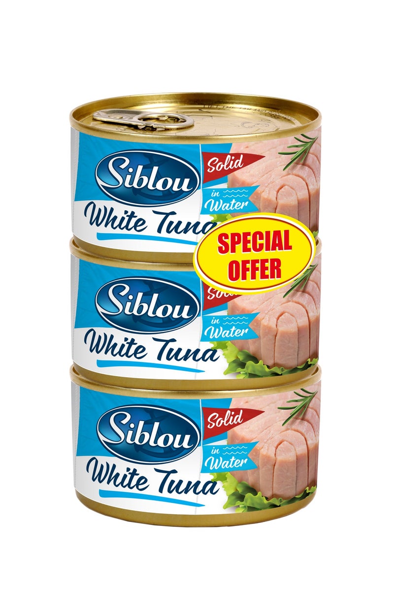 noon White Tuna in Water Triple Pack & Original Crackers Bundle - Image 2