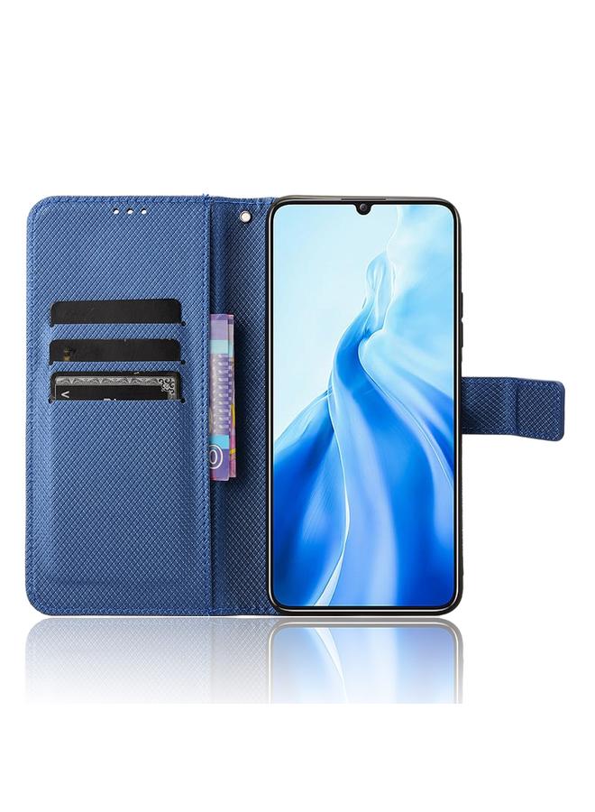 erorex Case For Oukitel C51 Diamond Texture Leather Phone Case - Image 4