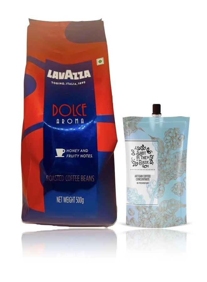 Brew Lab Lavazza Dolce Aroma Arabica Coffee Beans -500 g