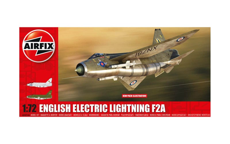 Airfix Model Airplane Kit Gift Set A04054A English Electric Lightning F2A Plastic Plane Model Kits for Adults Kids 14 Skill Level 2 172 Scale WW2 Military Aircraft Models for Beginners - Image 2
