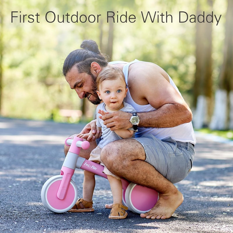 LOL-FUN Baby Balance Bike, Toys for 1 Year Old Girls and Boys, Baby First Birthday Gifts for 12-18 Month Toddler Toy - Image 2